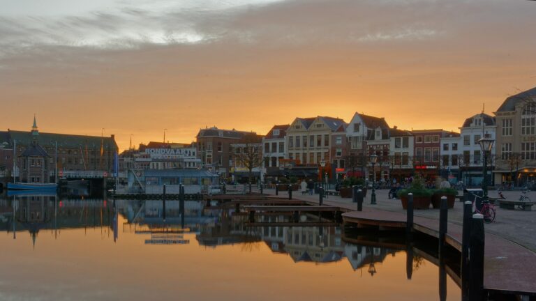 leiden, netherlands, canal